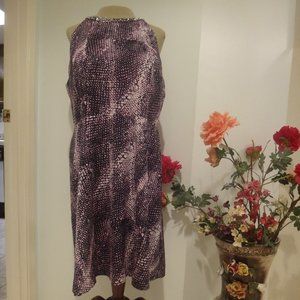 Kensie  Dress Beaded Neck Line Size 14 NEW